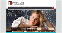 Desktop Screenshot of dyslexiaohio.com